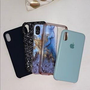 iphone X/XS lot of cases